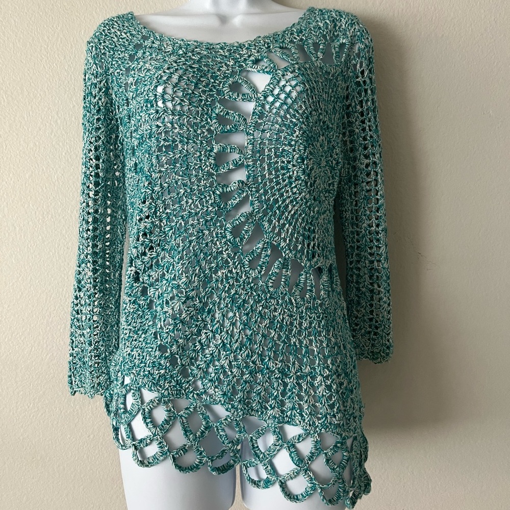 Teal NY Collection lightweight sweater
